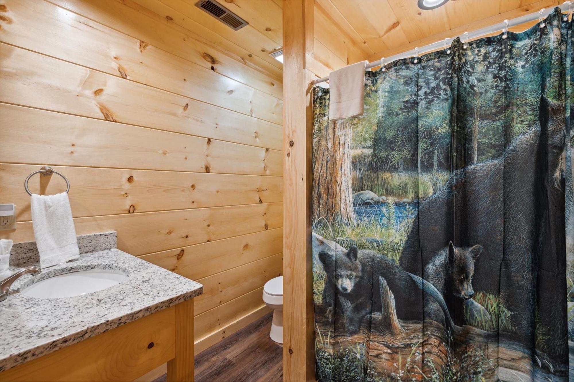 The 3 Bears Is A Newly Built 3 Bedroom Cabin Only 3 Minutes From The Parkway! Pigeon Forge Ngoại thất bức ảnh