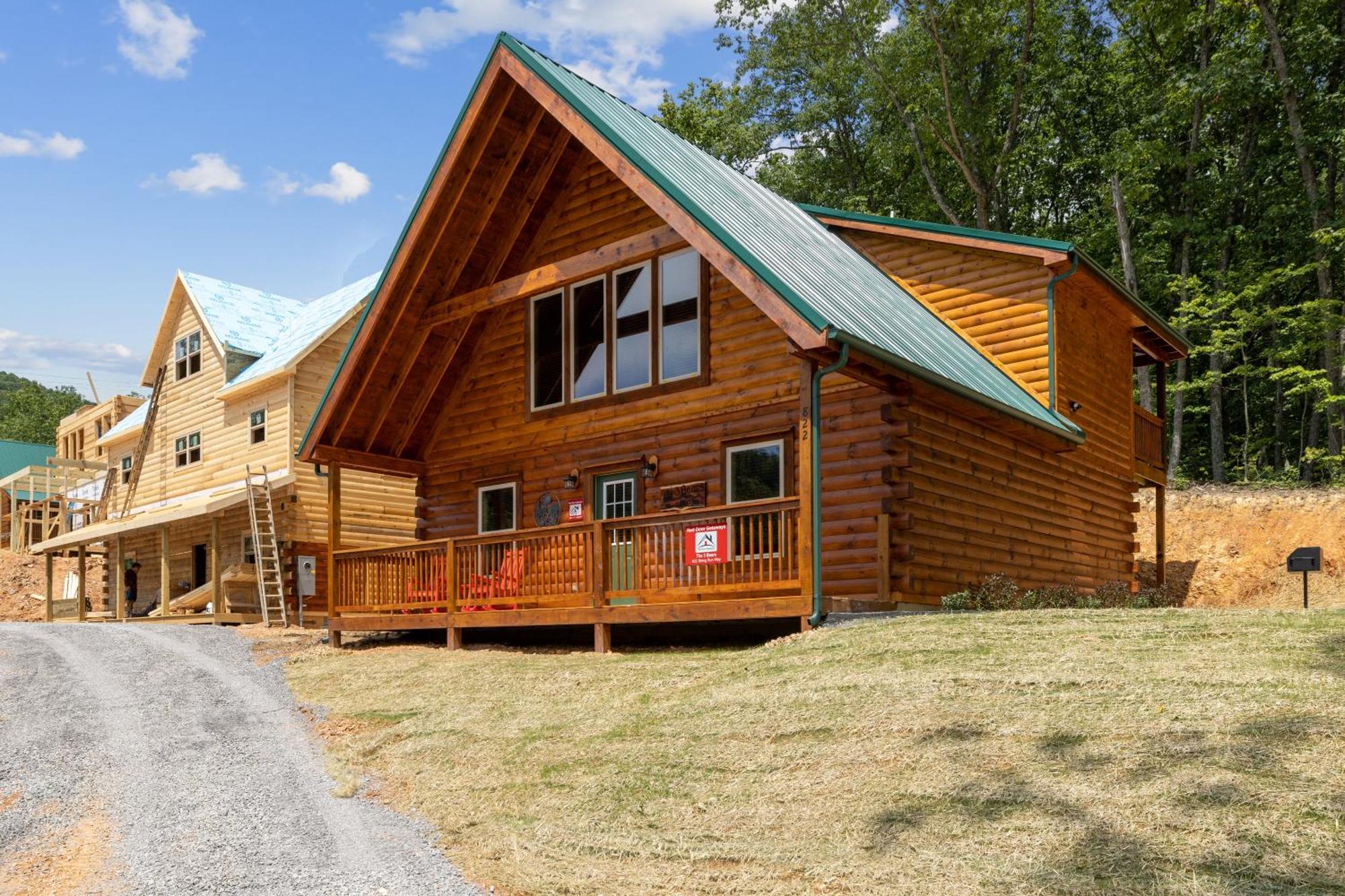 The 3 Bears Is A Newly Built 3 Bedroom Cabin Only 3 Minutes From The Parkway! Pigeon Forge Ngoại thất bức ảnh